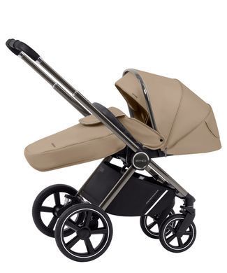 Дитяча коляска 2 в 1 Carrello Ultimo CRL-6511 NF Black Chrome Pearl Beige NF41 фото