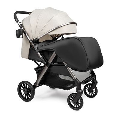 Прогулянковий дитячий візок Ninos Maxi 2025 з перекидною ручкою всесезонний Light Grey Graphite