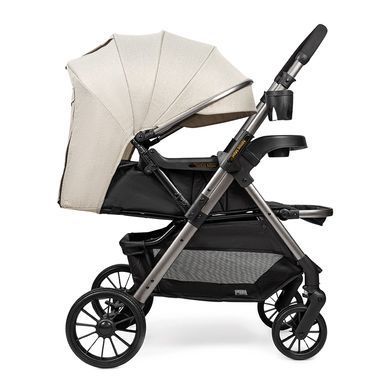 Прогулянковий дитячий візок Ninos Maxi 2025 з перекидною ручкою всесезонний Light Grey Graphite