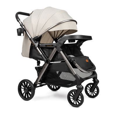 Прогулянковий дитячий візок Ninos Maxi 2025 з перекидною ручкою всесезонний Light Grey Graphite
