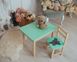 Дитячий стіл і стілець дитині 3-7років для малювання занять, їжі з шухлядою Colors 5