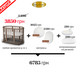 Набір Ліжечко трансформер IngVart Smart Bed + 2 матраца (кокос) + 2 наматрасника 000600 фото 1