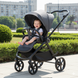 Коляска с перекидной ручкой El Camino ME 1191 CHLOE 2026 Magnet Gray