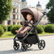 Прогулочная коляска CARRELLO Bravo SL Deluxe CRL-5520 Pebble Beige 5520531 фото
