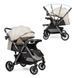 Прогулянковий дитячий візок Ninos Maxi 2025 з перекидною ручкою всесезонний Light Grey Graphite
