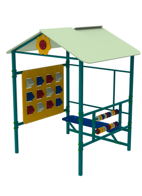 Детский игровой домик во двор Пиксель KidiGO (12637) 12637-1 фото