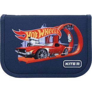 Пенал без наполнения Kite Hot Wheels HW22-622, 1 отделение, 2 отворота HW22-622 фото