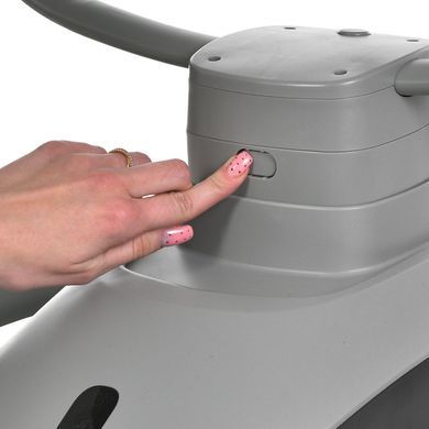 Умный укачивающий центр Bambi Sleep с Bluetooth и поворотом 360&deg; (до 15 кг) Gray 9313 фото