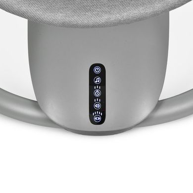 Умный укачивающий центр Bambi Sleep с Bluetooth и поворотом 360&deg; (до 15 кг) Gray 9313 фото