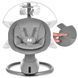 Умный укачивающий центр Bambi Sleep с Bluetooth и поворотом 360&deg; (до 15 кг) Gray 9313 фото 8