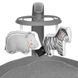 Умный укачивающий центр Bambi Sleep с Bluetooth и поворотом 360&deg; (до 15 кг) Gray 9313 фото 16