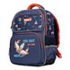 Рюкзак шкільний напівкаркасний 1Вересня S-105 Space синій 556793 фото 2