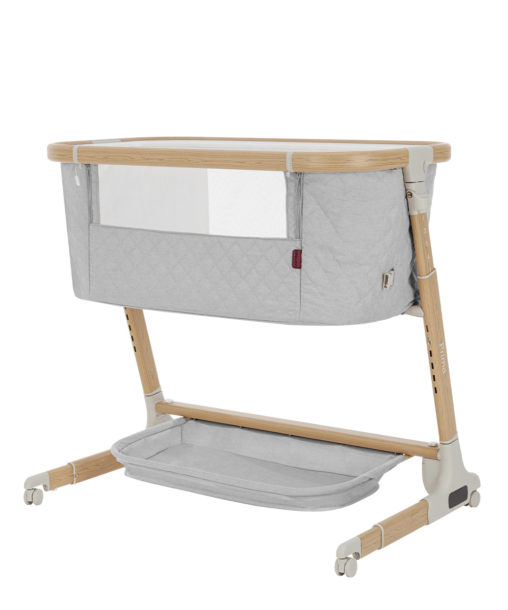 Приставная кроватка Carrello Prima вид сбоку
